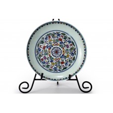 1522  A Doucai sanskrist florist plate